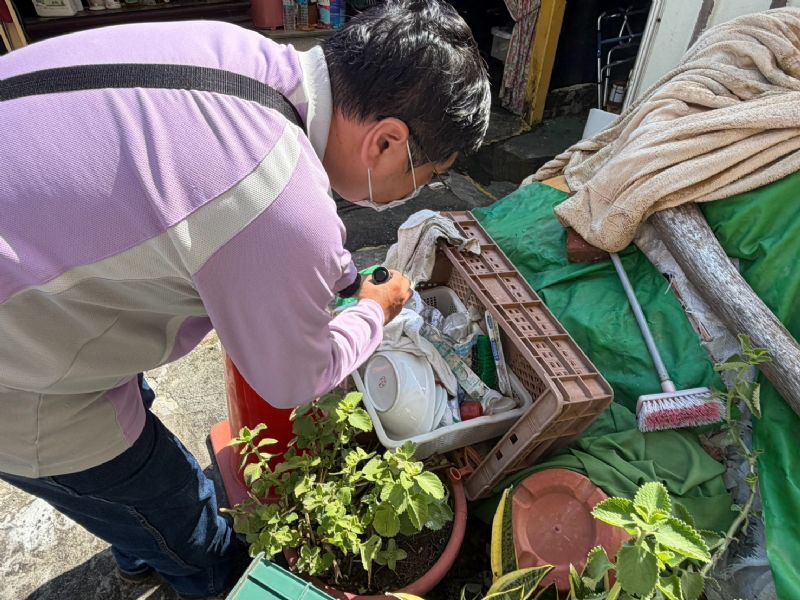容易孳生病媒蚊場域和積水容器態樣
